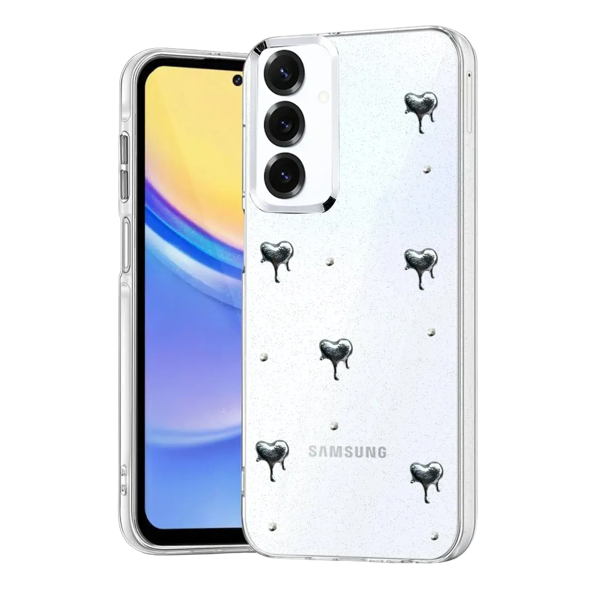 Samsung Galaxy A34 5G Fiyonk Desenli Kapak - Desen 1