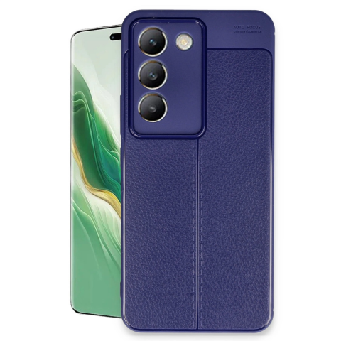 Vivo V30 Lite 4g Kılıf Auto Focus Kapak - Lacivert
