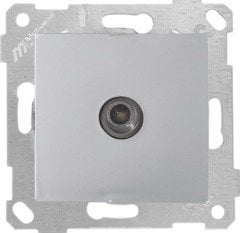 Mutlusan Rita Mek Tuş Sat Priz i Geçişli 4Db/F Konnektör İnox 2200 166 0182