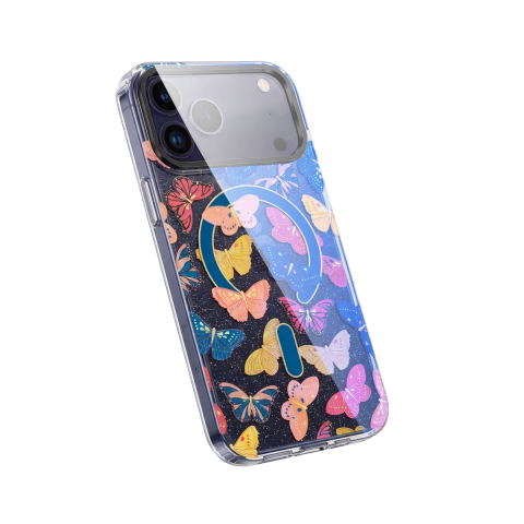 Onegif Apple İphone 17 Pro Max Desina Magsafe Kapak - Desen 5