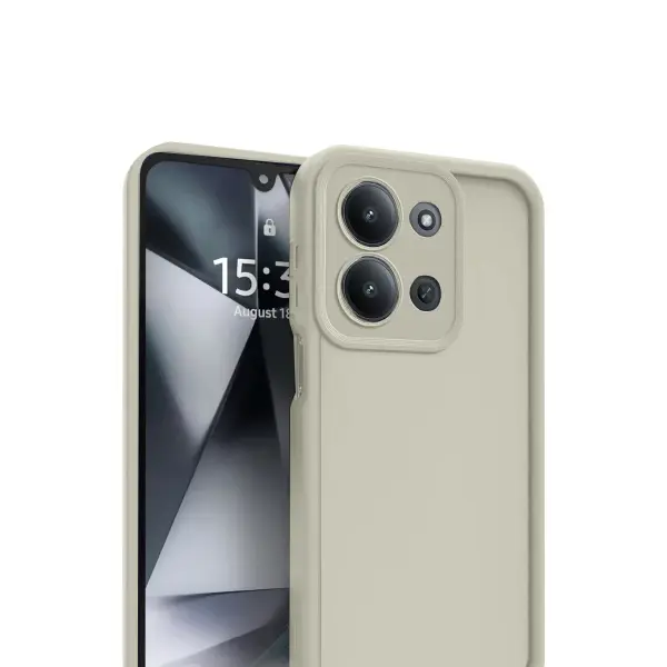 Xiaomi Redmi 15C 4G Viera Silikon - Krem