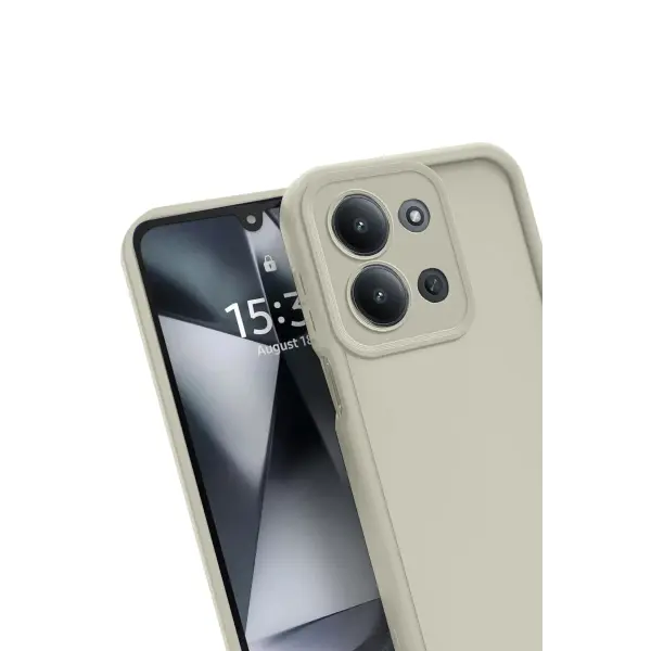 Xiaomi Redmi 15C 4G Viera Silikon - Krem