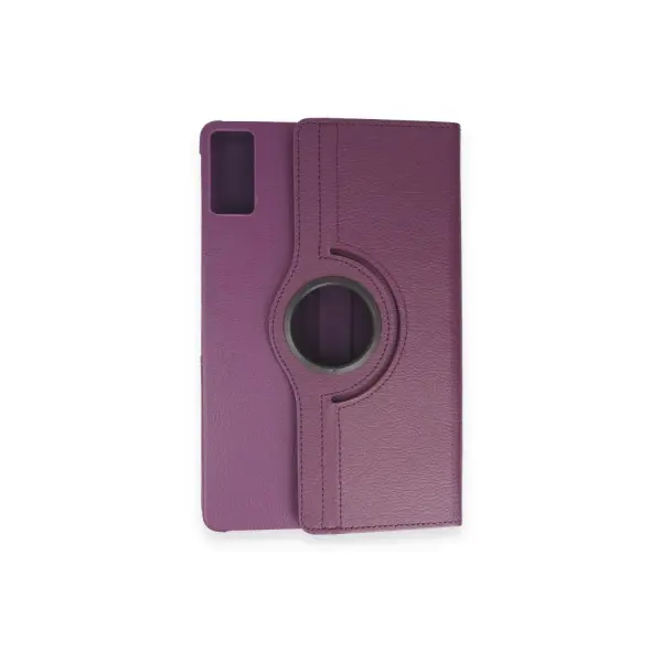 Xiaomi Redmi Pad SE 4G Kılıf 360 Tablet Deri Kılıf - Mürdüm