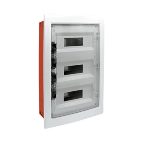 Çetinkaya ÇP 10936-M2 Sigorta Kutusu 36 Li Sa Metal Şeffaf