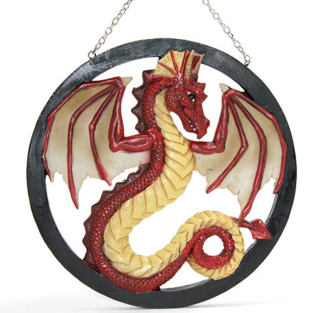 Duvara Asmalı Polyester Dragon Pano Alk2345