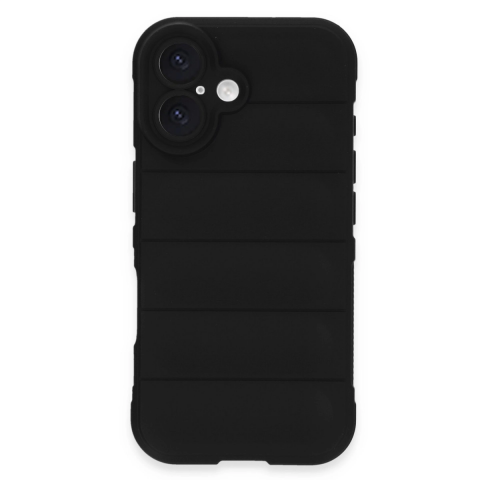 Apple İphone 16 Kılıf Optimum Silikon - Siyah