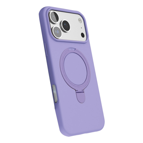 Apple İphone 17 Pro Max Regal Magsafe Standlı Kapak - Lila