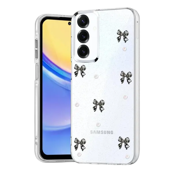 Samsung Galaxy A35 5G Fiyonk Desenli Kapak - Desen 8