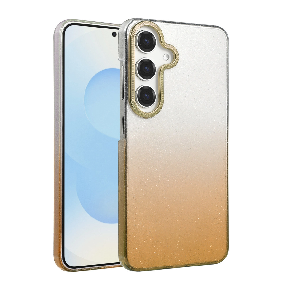 Samsung Galaxy A15 4g Glossy Kapak - Çöl Titanyum