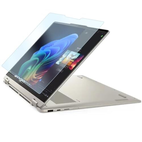 Lenovo Ideapad 5 Gen 9 14 İnç Uyumlu Ekran Koruyucu, 9H Temperli Kırılmaz Esnek Nano Cam, Çizilmeye ve Darbeye Dayanıklı, HD Şeffaf