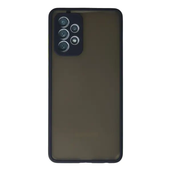 Samsung Galaxy A72 Kılıf Montreal Silikon Kapak - Lacivert