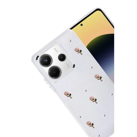 Xiaomi Redmi Note 14 4g Fiyonk Desenli Kapak - Desen 6