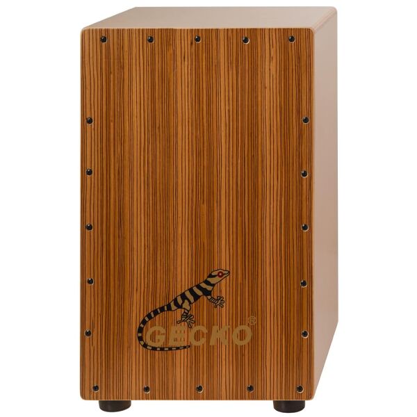 CL10ZB Zebra Ağacı Tap, Huş Ağacı Gövdeli Cajon