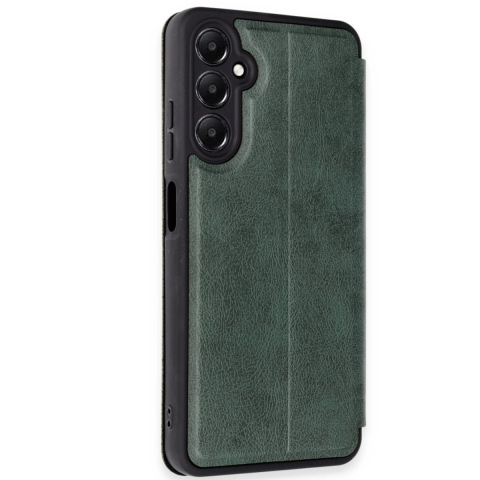 Samsung Galaxy A36 Kılıf Flip Cover - Koyu Yeşil