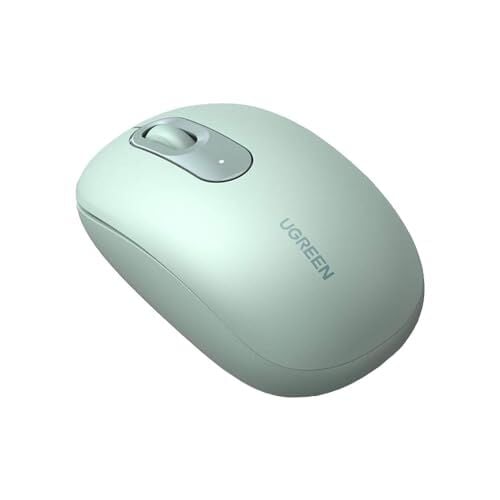 2400DPI 2.4Ghz Kablosuz Sessiz Mouse, Yeşil