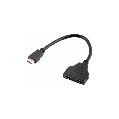 6446 2 Port HDMI Splitter Switch Çoklayıcı, Çoklu Ekran, Sinyal Kayıpsız