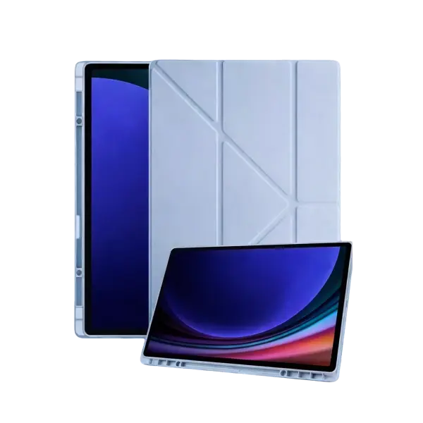 Samsung Galaxy Tab A11 Plus Kalemlikli Mars Tablet Kılıfı - Mavi