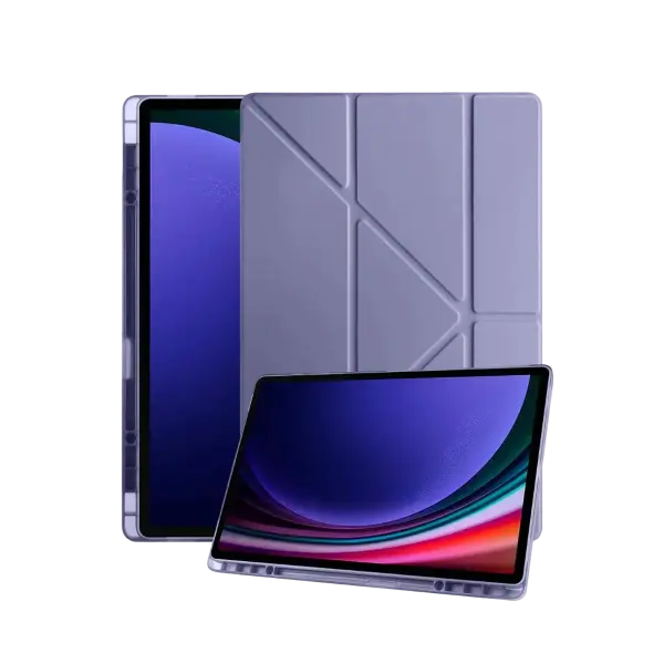 Samsung Galaxy Tab A11 Plus Kalemlikli Mars Tablet Kılıfı - Lavender