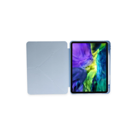 Apple İpad Air 4 10.9 Kılıf Kalemlikli Mars Tablet Kılıfı - Mavi
