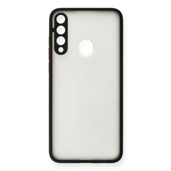 Huawei Y6P Kılıf Montreal Silikon Kapak - Siyah