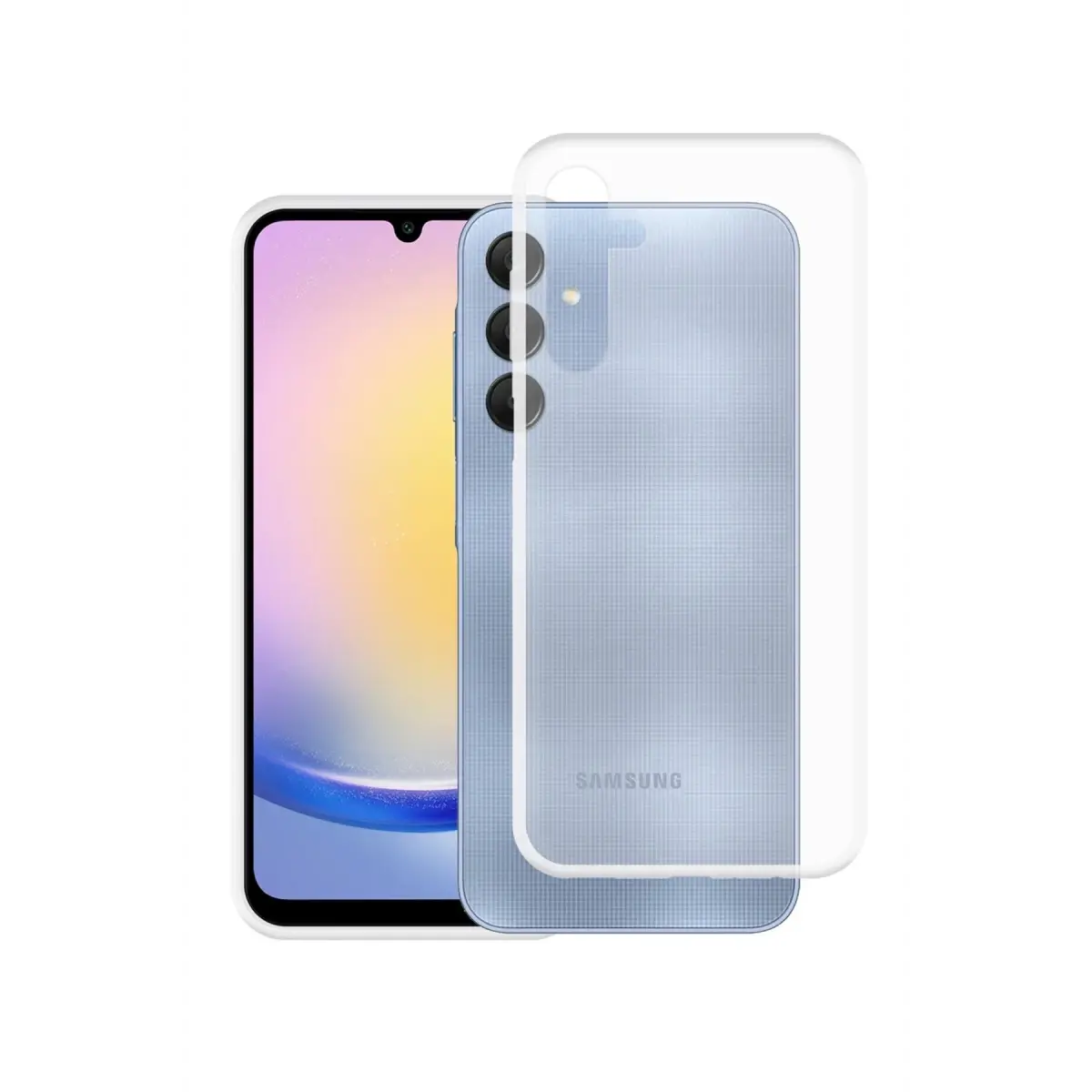 Samsung Galaxy A25 5G Kılıf Lüx Şeffaf Silikon
