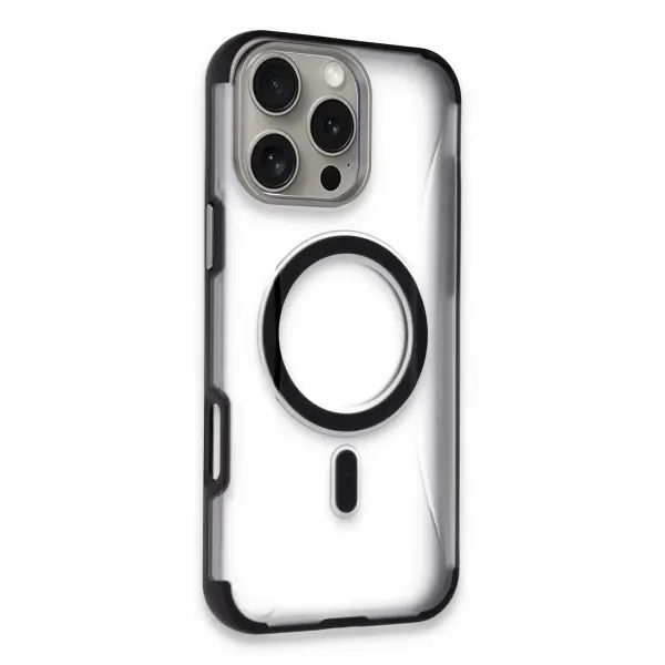 Joko Apple iPhone 16 Pro Hilton Magsafe Kapak - Siyah