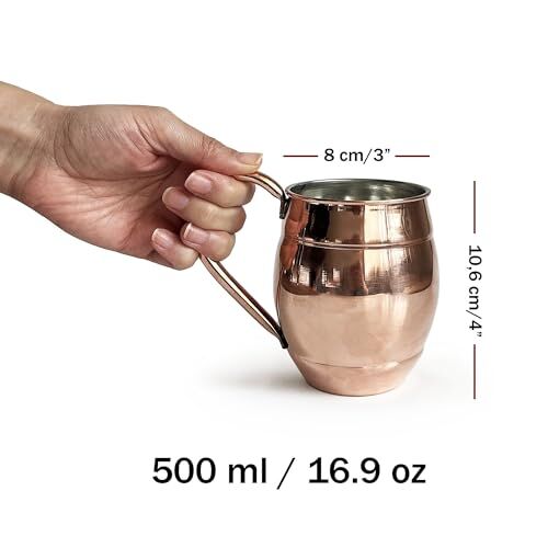 Grande Bardak 1 No Düz 500 Ml Kırmızı Turna0498-1