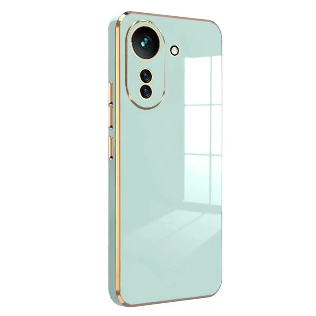 Xiaomi Redmi 13C Kılıf Volet Silikon - Açık Yeşil
