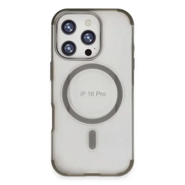 Joko Apple iPhone 16 Pro Max Hilton Magsafe Kapak - Titan Gri
