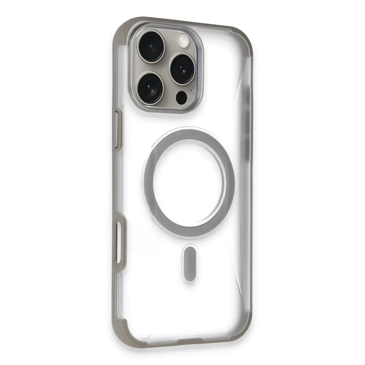 Joko Apple iPhone 16 Pro Max Hilton Magsafe Kapak - Titan Gri