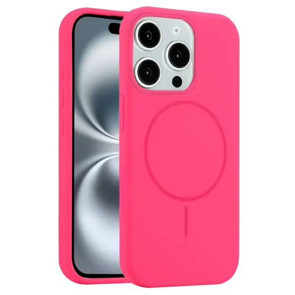 Joko Apple iPhone 14 Pro Max Kılıf Jully Magsafe Kapak - Pembe