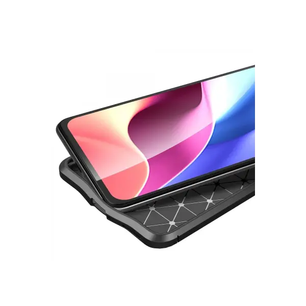 Xiaomi Poco F3 Kılıf Auto Focus Kapak - Siyah