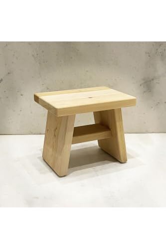 Sedir Ahşap Banyo Taburesi Oturak (L)