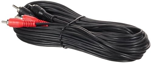 2RCA - 2RCA Siyah 10m Kablo