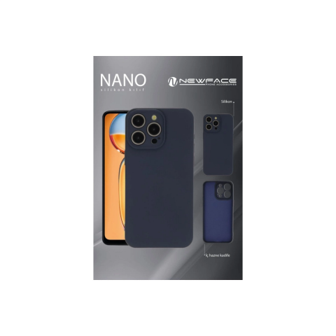 Apple İphone 11 Pro Max Kılıf Nano İçi Kadife Silikon - Mavi