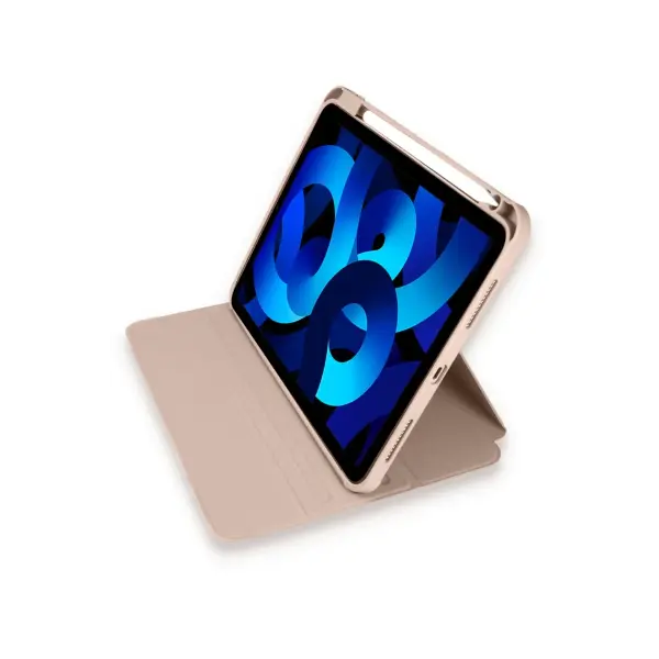 Apple iPad Pro 11 (2021) Kılıf Starling 360 Kalemlikli Tablet Kılıf - Rose Gold