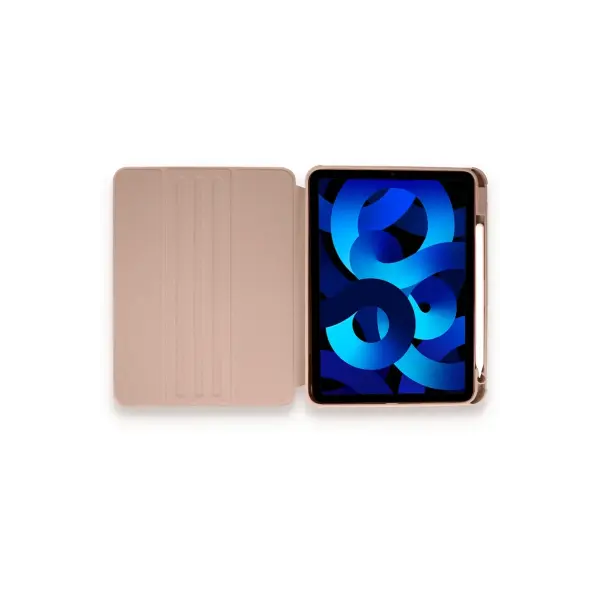Apple iPad Pro 11 (2021) Kılıf Starling 360 Kalemlikli Tablet Kılıf - Rose Gold