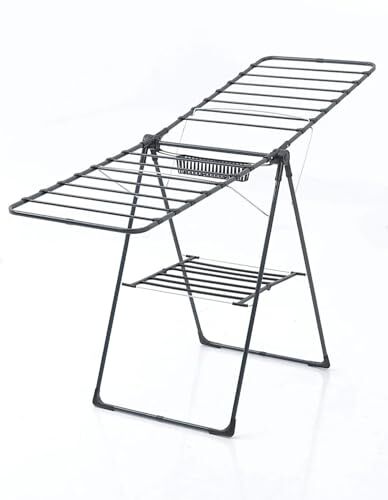 Siyah Çamaşır Kurutmalık, Black Laundry Drying Rack