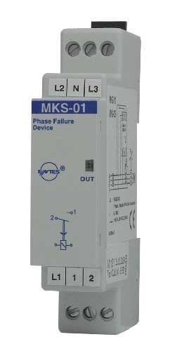 Entes MKS-01 Motor (Faz) Koruma Rölesi