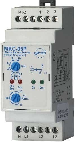 Entes MKC-05P Motor (Faz) Koruma Rölesi