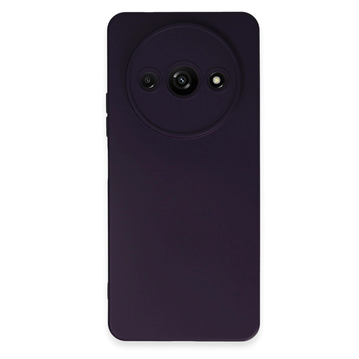 Xiaomi Redmi A3 4g Kılıf Nano İçi Kadife Silikon - Mor