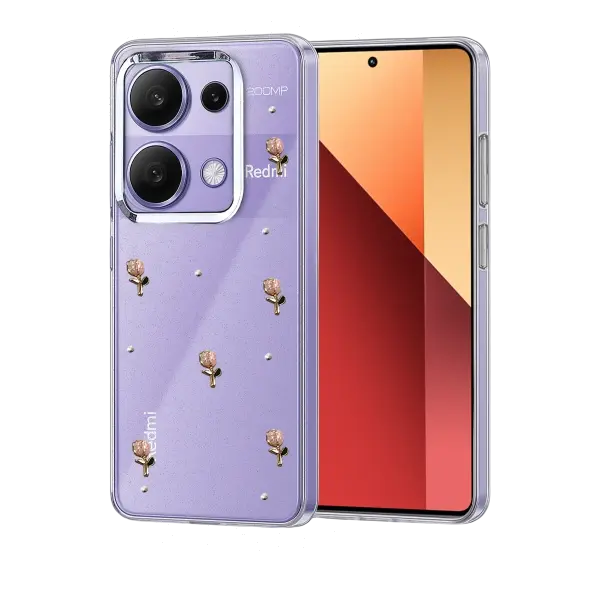 Xiaomi Redmi Note 13 Pro 4G Fiyonk Desenli Kapak - Desen 6