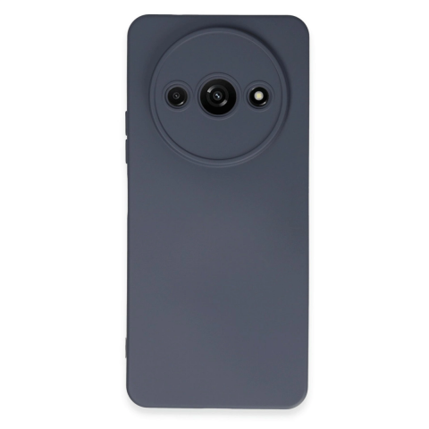 Xiaomi Redmi A3 4g Kılıf Nano İçi Kadife Silikon - Gri