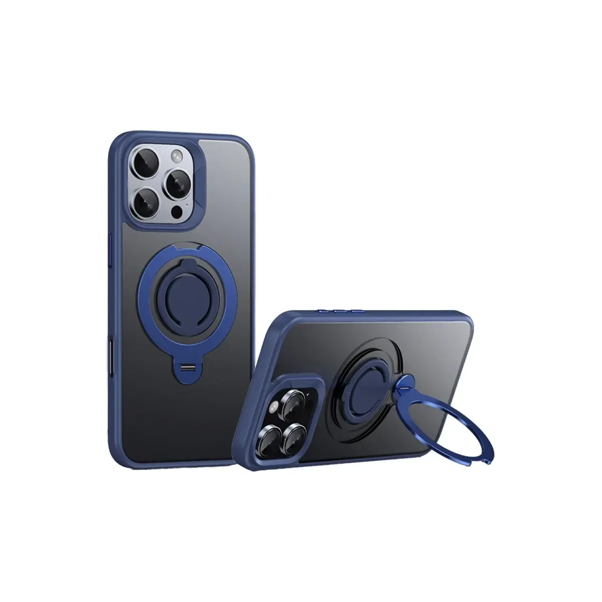 Joko Apple iPhone 16 Pro Max Avatar 360 Dönen Magsafe Kapak - Lacivert