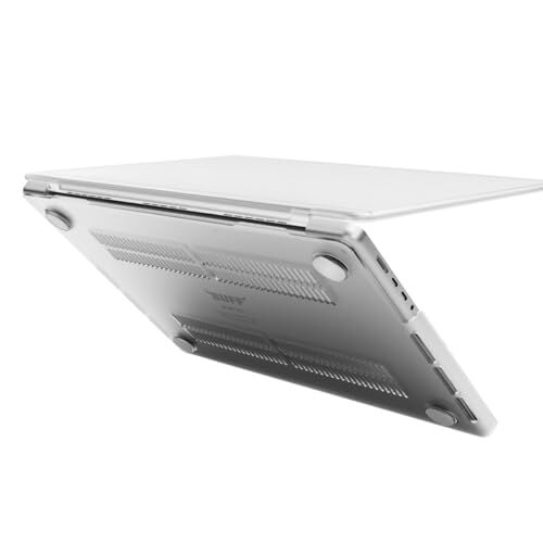 MacBook Pro 14'' 2021/2023/2024 Uyumlu Şeffaf Mat Sert Kapak, Çizilme ve Darbe Önleyici