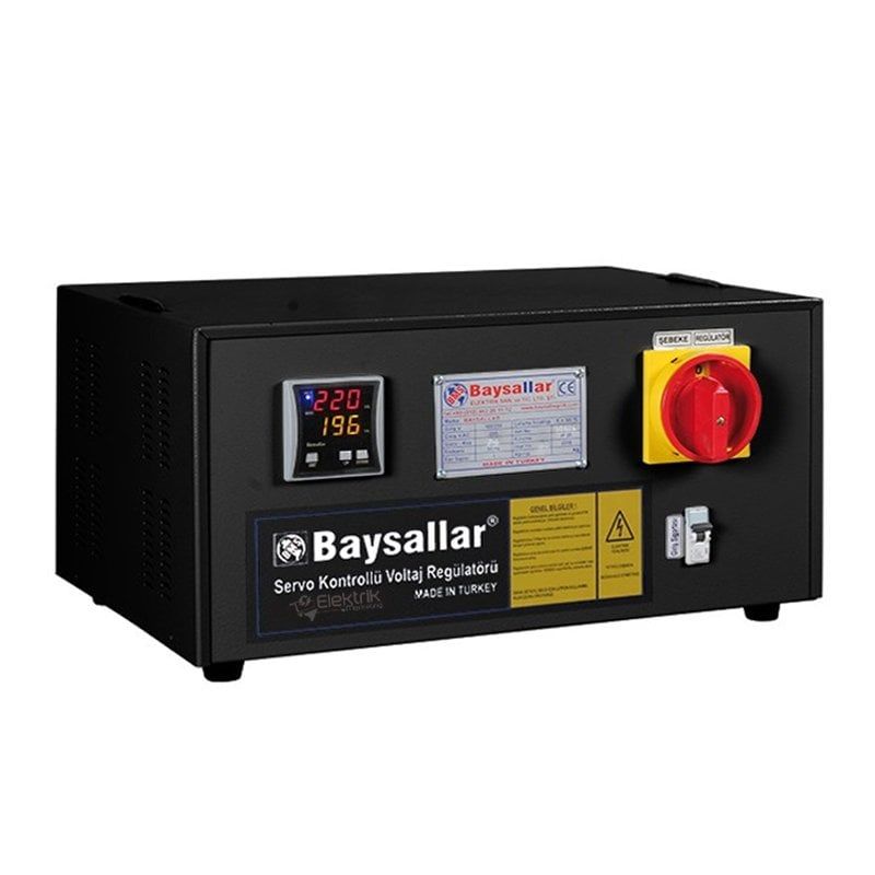 Baysallar 10 Kva Korumalı Monofaze Servo Regülatör