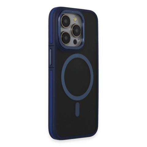 Joko Apple İphone 14 Pro Max Kılıf Rocky Magsafe Kapak - Lacivert