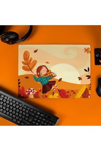 Arkadaşa Hediye Sonbahar Tasarımlı Mousepad, 40x30