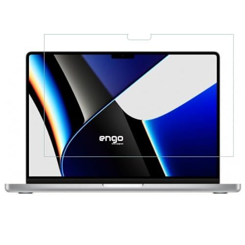 Apple Macbook Pro 16.2 İnç ile Uyumlu Ekran Koruyucu, 9H Temperli Kırılmaz Esnek Nano Cam, Çizilmeye ve Darbeye Dayanıklı, HD Şeffaf M1 Max (2021) 16:10