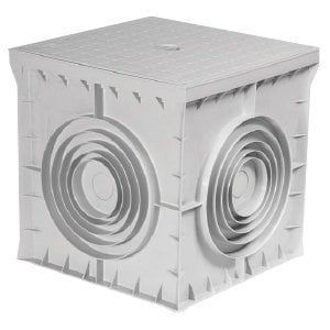 Çetinkaya ÇP 555550 55*55*50 Yeraltı Buat + Düz Gri Kapak